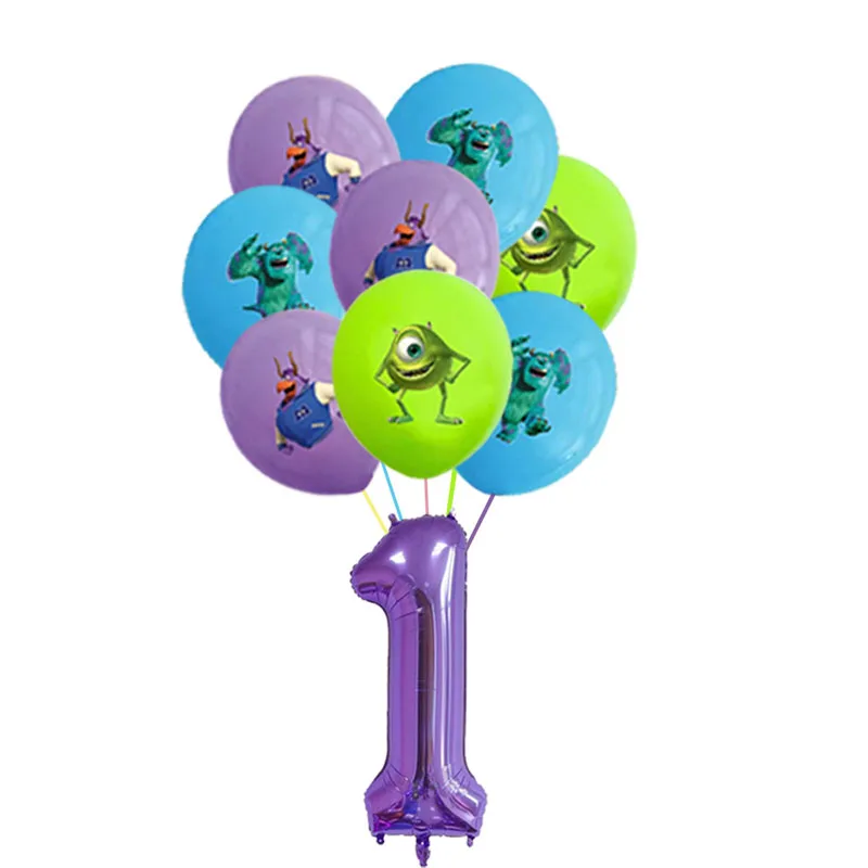 

Воздушные шары из фольги в виде монстров для университета, украшение для дня рождения, шары для вечеринки в честь будущей матери, Детские Му...