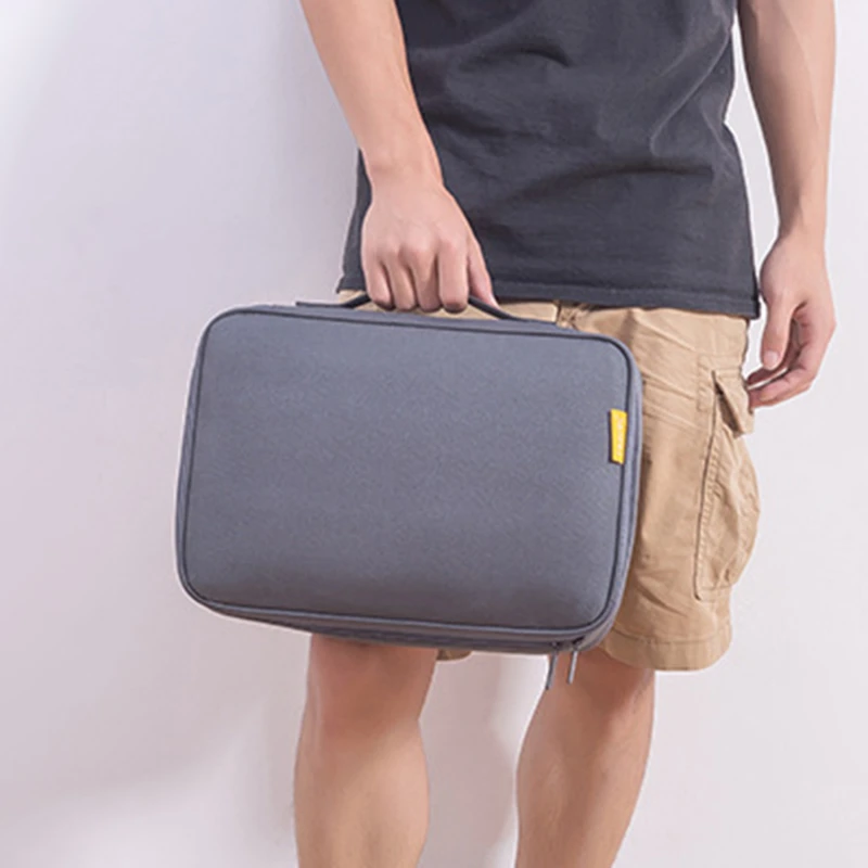 

Large Capacity Document Bags Multifunctional Home Travel Organizer Holder Portable School Office Business File Folder Supply New