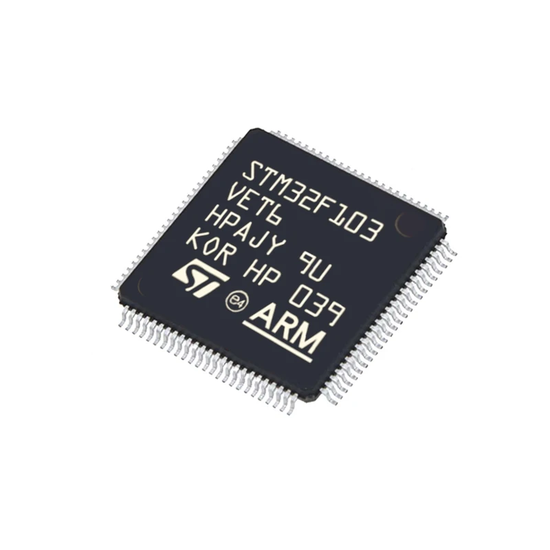 32 бит Микроконтроллер STM32F103VET6 QFP100 чип IC микроконтроллер 72 МГц 512KB(512K x 8)