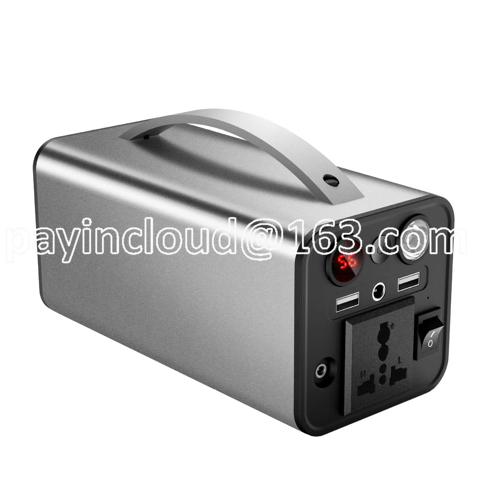 AC 220V 110V 180W Portable Outdoor Camping Power Bank DC 12V Car Charger Supply Inverter Laptop Battery Power Station