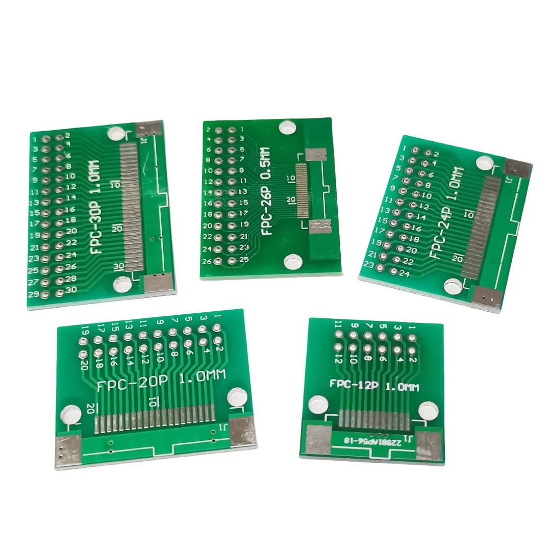 10 шт. переходная пластина FFC/FPC от 0 5 до 2 54 мм