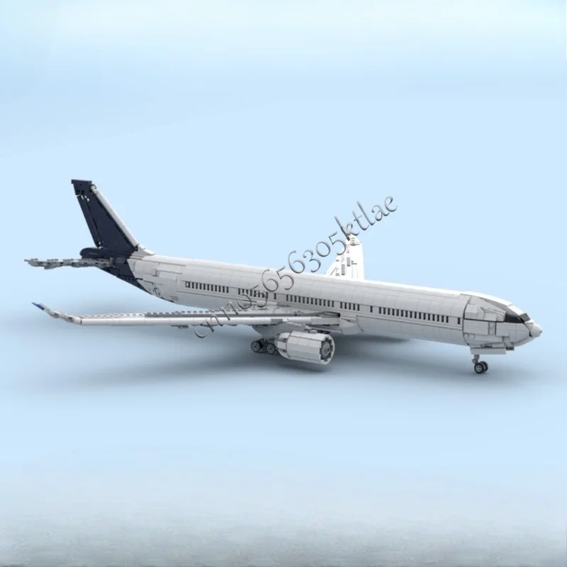 Новая модель самолета Airbus A330 NEO (2397 деталей) из серии MOC Transportation в заводской ливрее. Набор для творческой сборки из строительных блоков. Игрушка-подарок. (art.: 3920da75662cd) - 3920da75662cd