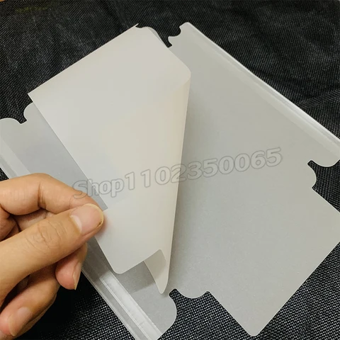 100 шт. OEM бумажная уплотнительная пленка-наклейка для iPad M2 M3 M4 11 13 Pro12.9 11 9.7 10.2 Air 5 Mini 6 10th Защитные пленки для упаковки ЖК-экрана