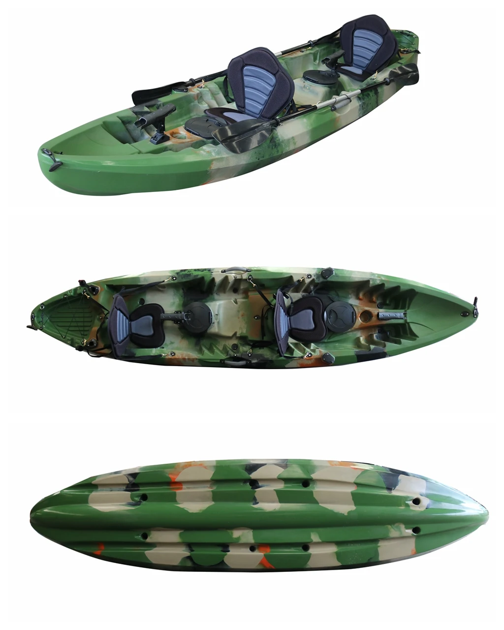 Фото Vicking Sit on Fishing Paddle Рыболовная лодка Материал Lldpe Белая вода №2