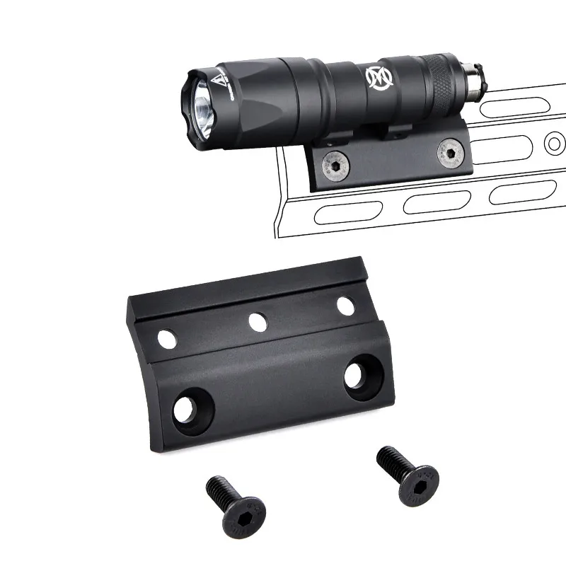 Фонарик страйкбольный M300 M300A Surefir тактический базовое оружие для охотничьего