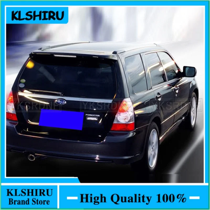 

High Quality Primer ABS Plastic Unpainted black Color Factory Style Spoiler Wing For Subaru Forester 2004 2005 2006 2007 2008