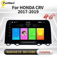 car radio for honda crv 2017 2019 2 din android car stereo multimedia player head unit gps wifi navigation bluetooth compatible