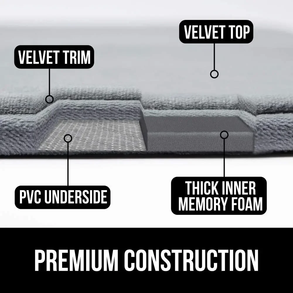 Тисненый в виде булыжника коврик для ванной комнаты из кораллового флиса
