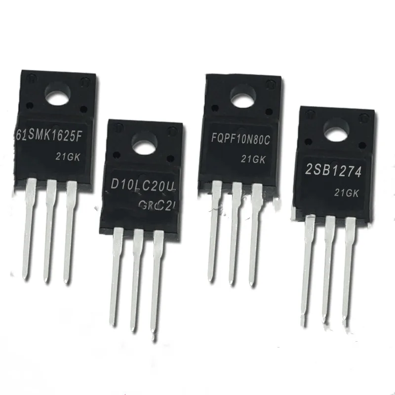 

20PCS SMK1625F D10LC20U FQPF10N80C 2SB1274