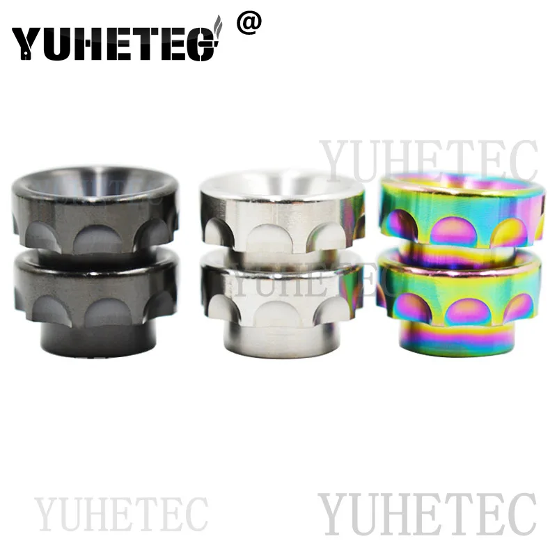 

2Pcs 810 Drip Tip Stainless Steel Lace for Kennedy 24/Goon 528/Mad Dog/Kensei 24/kylin RTA/Triple 28 RTA