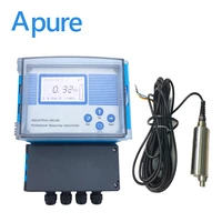 apure digital water turbidimeter industrial online turbidity controller meter with sensor