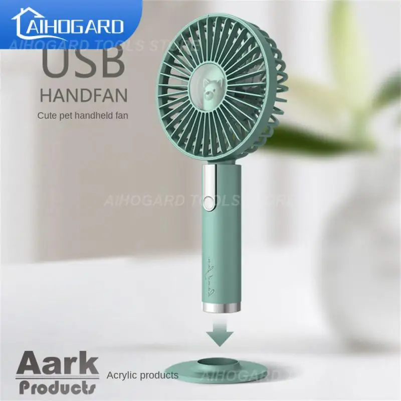 

Office Fan Usb Charging Portable Childrens Fan Small Desktop Fan Fans For Home Electric Fan Mute Convenient Large Wind