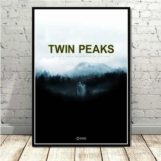 

Плакат "Твин Пикс" на холсте