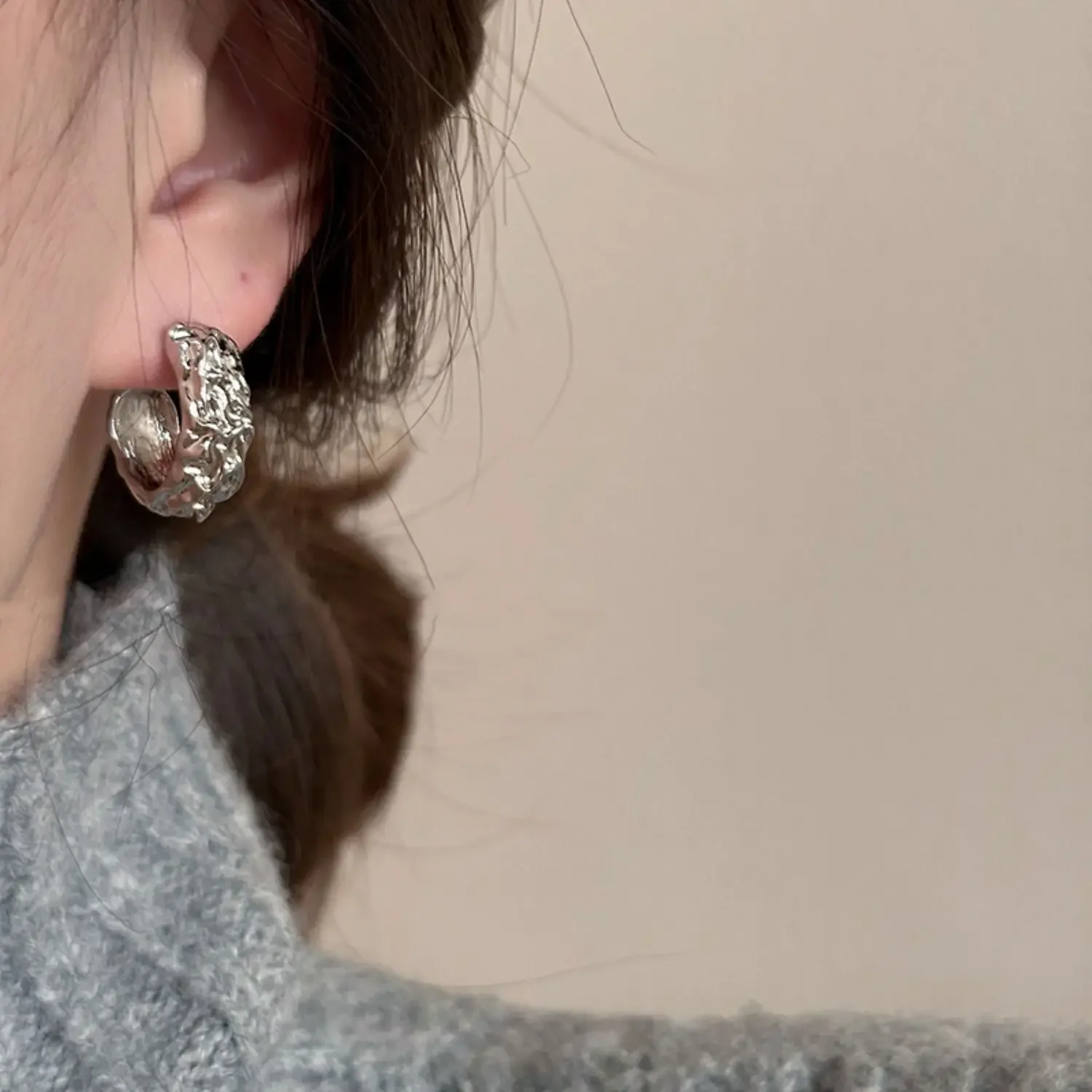 Uworld золотые серьги-гвоздики