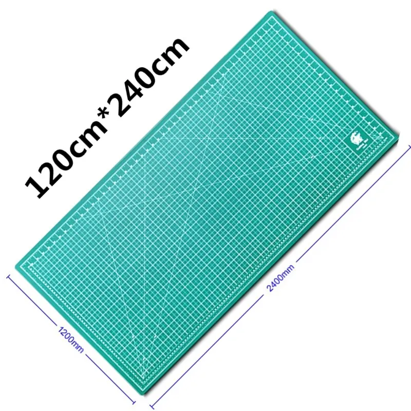 Двусторонний самовосстанавливающийся коврик для резьбы из ПВХ, 120 × 240 см (art.: 3920c22955c22) - 3920c22955c22
