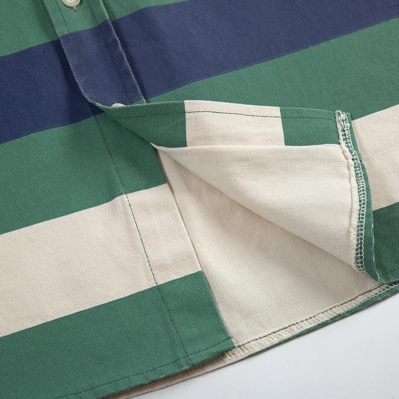 Японский основный бренд Madness Полосатая рубашка Sedate Successful Мужская серия