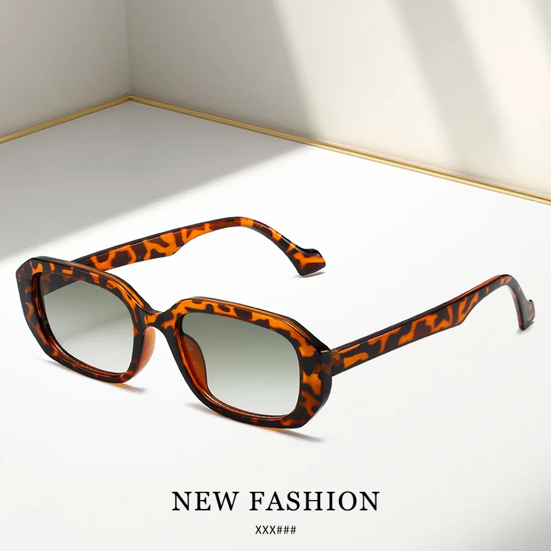 13153 модные овальные оправы небольшие солнцезащитные очки с УФ-защитой дорожные