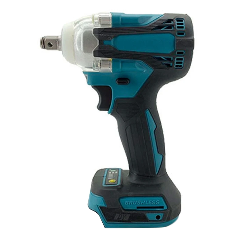 Electric Impact Wrench Brushless Cordless 1/2 Inch For Makita 18V Battery Screwdriver Power Tools