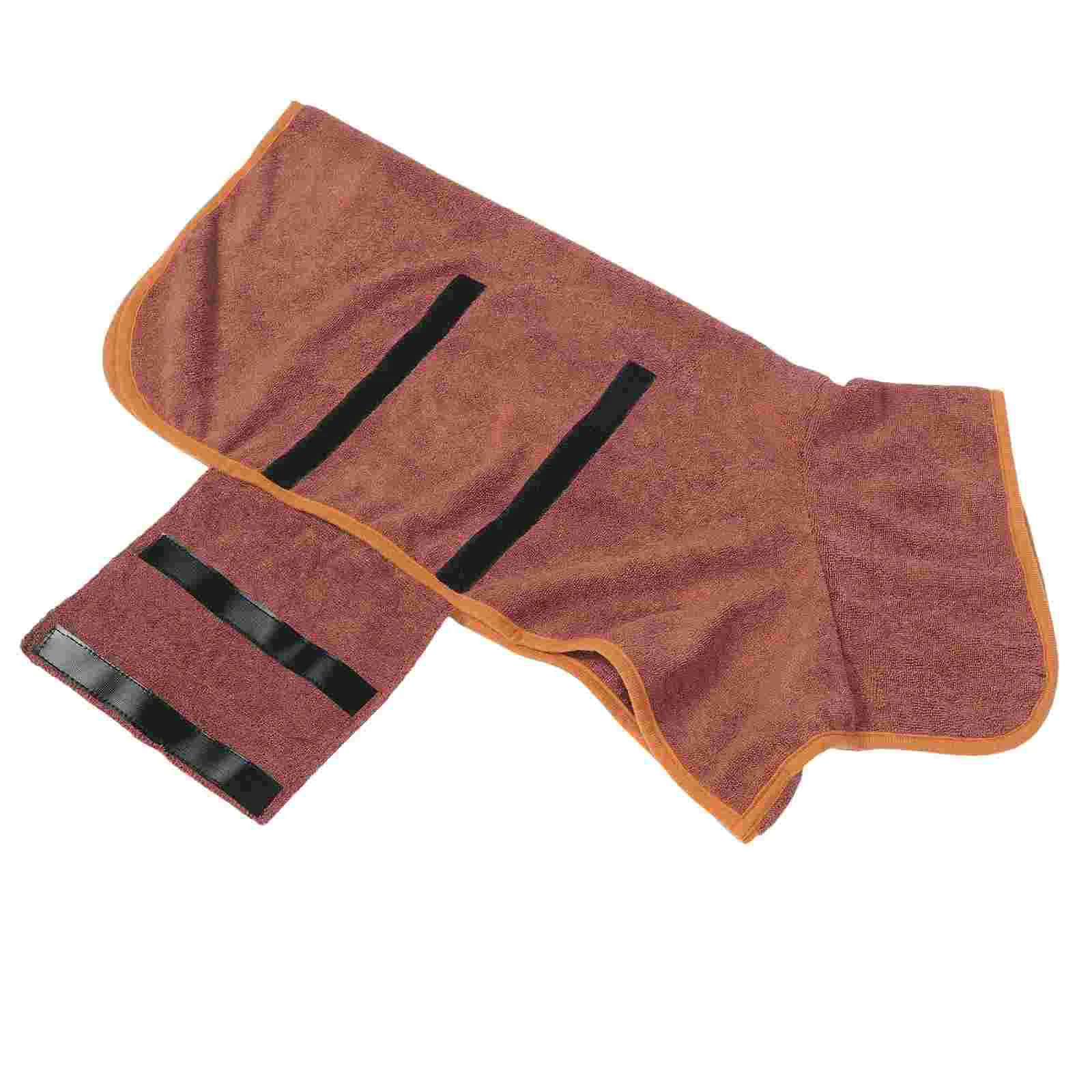 

Robe Dog Absorb Water Supple Puppy Clothes Adorable Bathrobe Comfortable Polyester Towel Small Pet