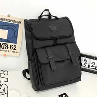 oxford cloth men and women students in class black laptop capacity zipper backpack 2022 fashion new trend leisure school travel