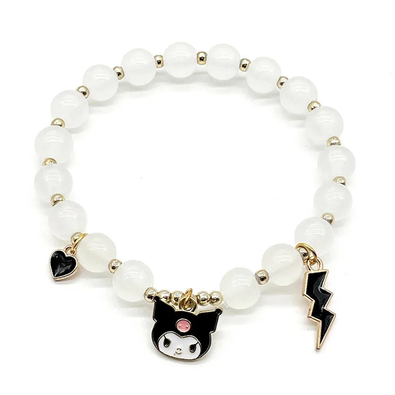 

Sanrios Cinnamoroll My Melody Kuromi Bracelet Decorate Accessories Cute Anime Cartoon Kawaii Campus Friend Gift Student