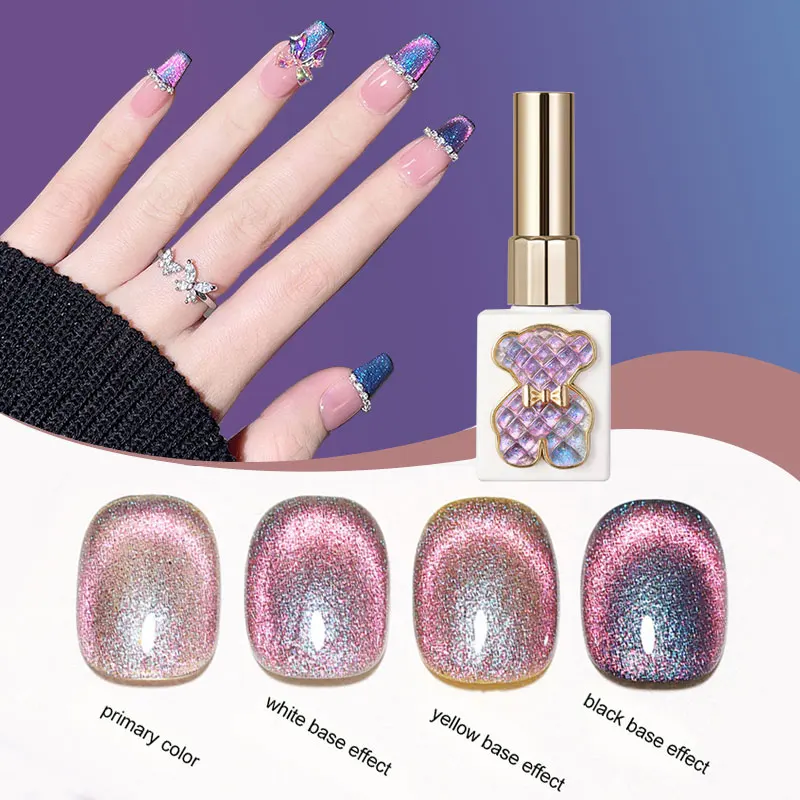 

Гель-лак для ногтей «кошачий глаз», 15 мл