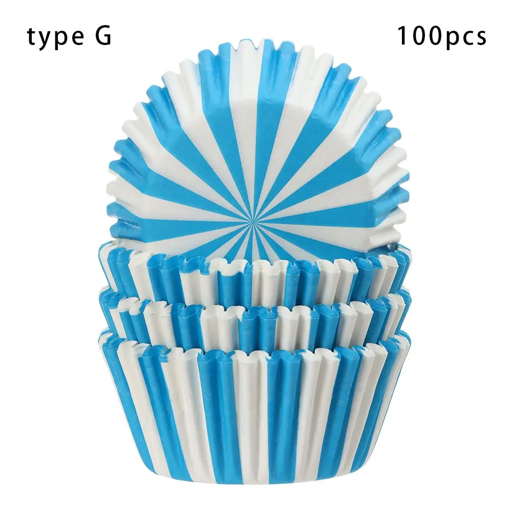 

Формы для кексов и тортов из бумаги, 100 шт.