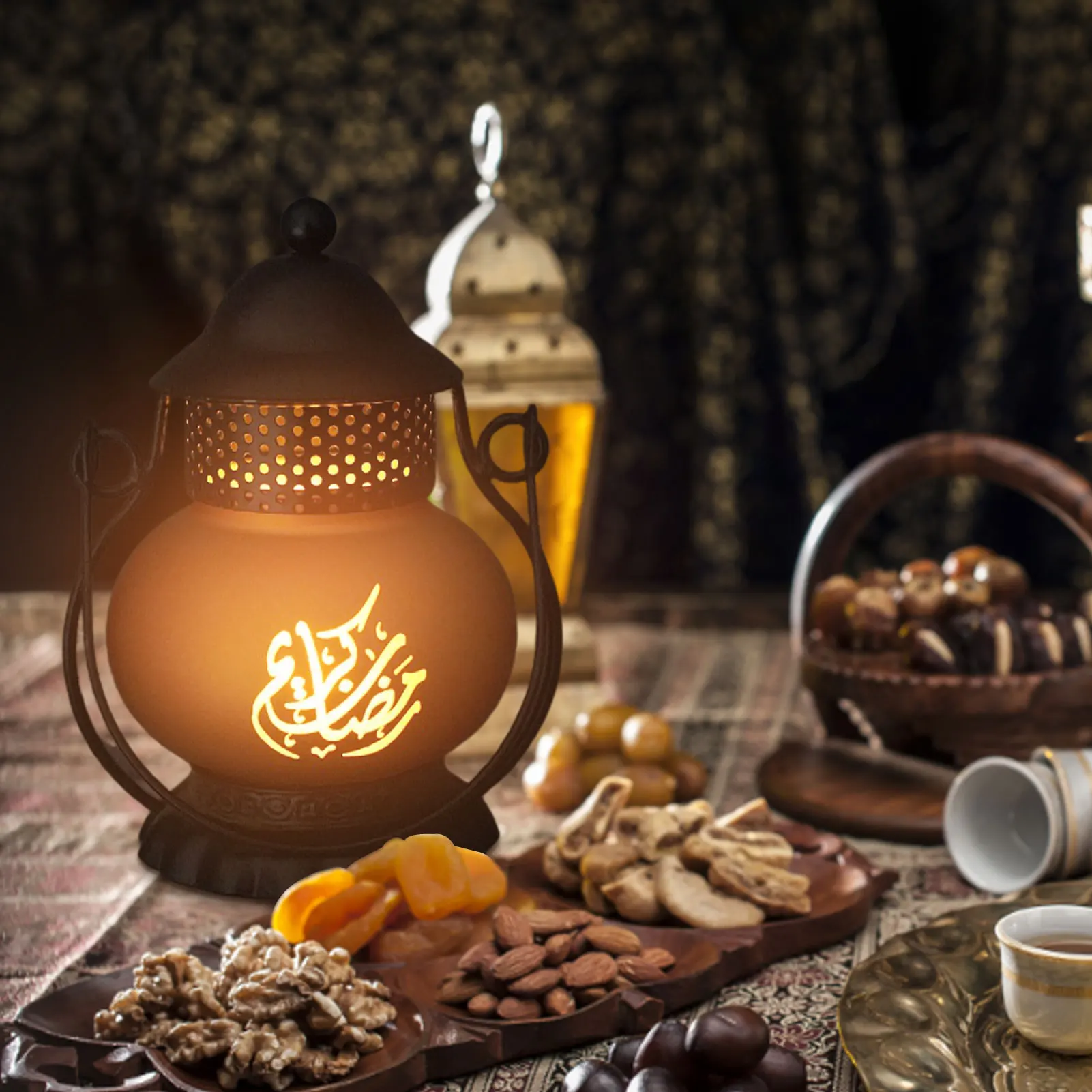 

Ramadan Star Lantern Decorative Hangings Lantern Ramadan Decorative Lantern Indoor Candle Lantern Lantern Indoor Use