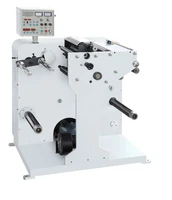 high speed automatic turret label slitting and rewinding machine