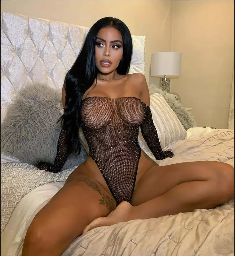 

Женская ночная сорочка со стразами, комбинезон с открытыми плечами и длинным рукавом, прозрачный сетчатый сексуальный комбинезон