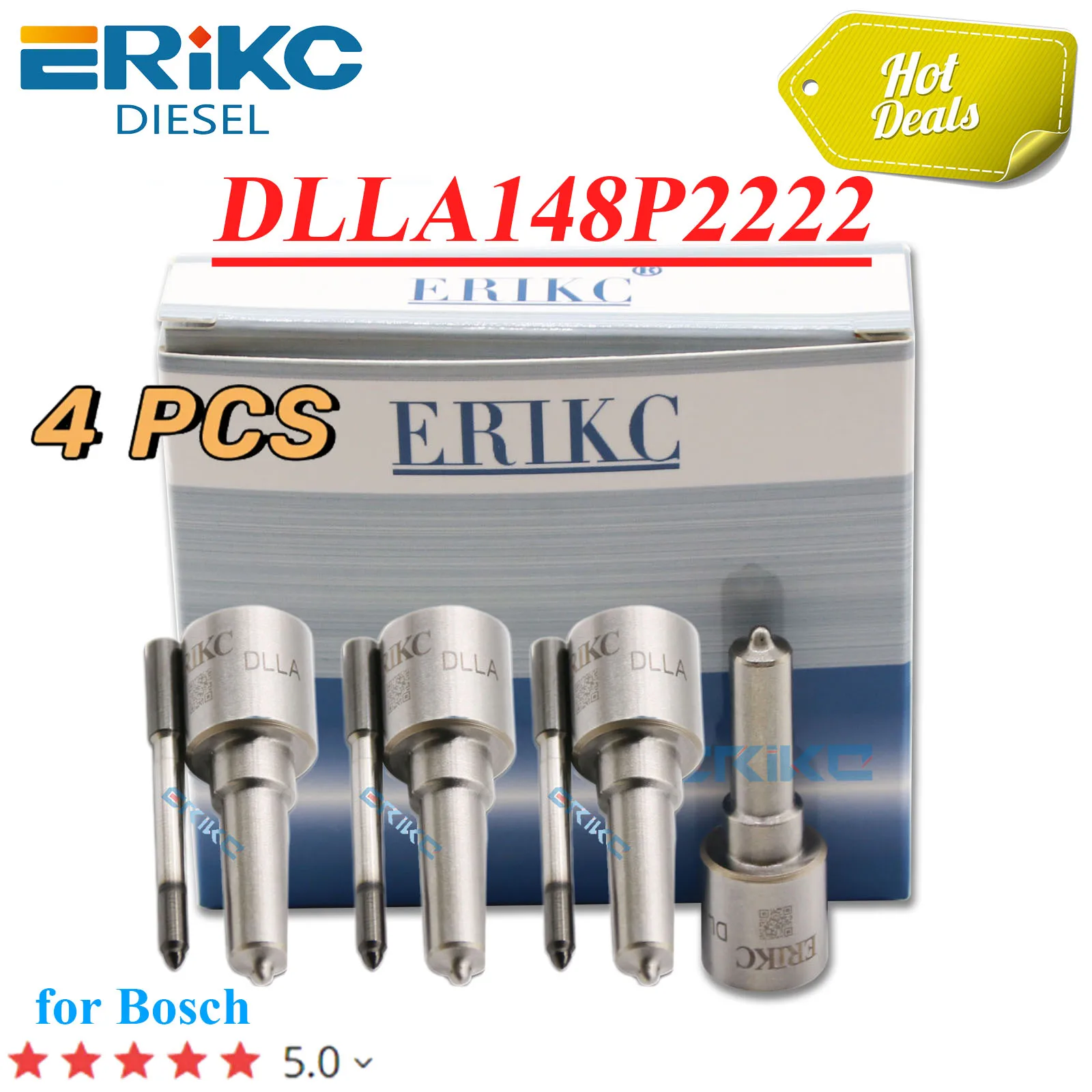 4 шт. DLLA148P2222 Форсунка 0433172222 Автоматический опрыскиватель топливного насоса DLLA 148P
