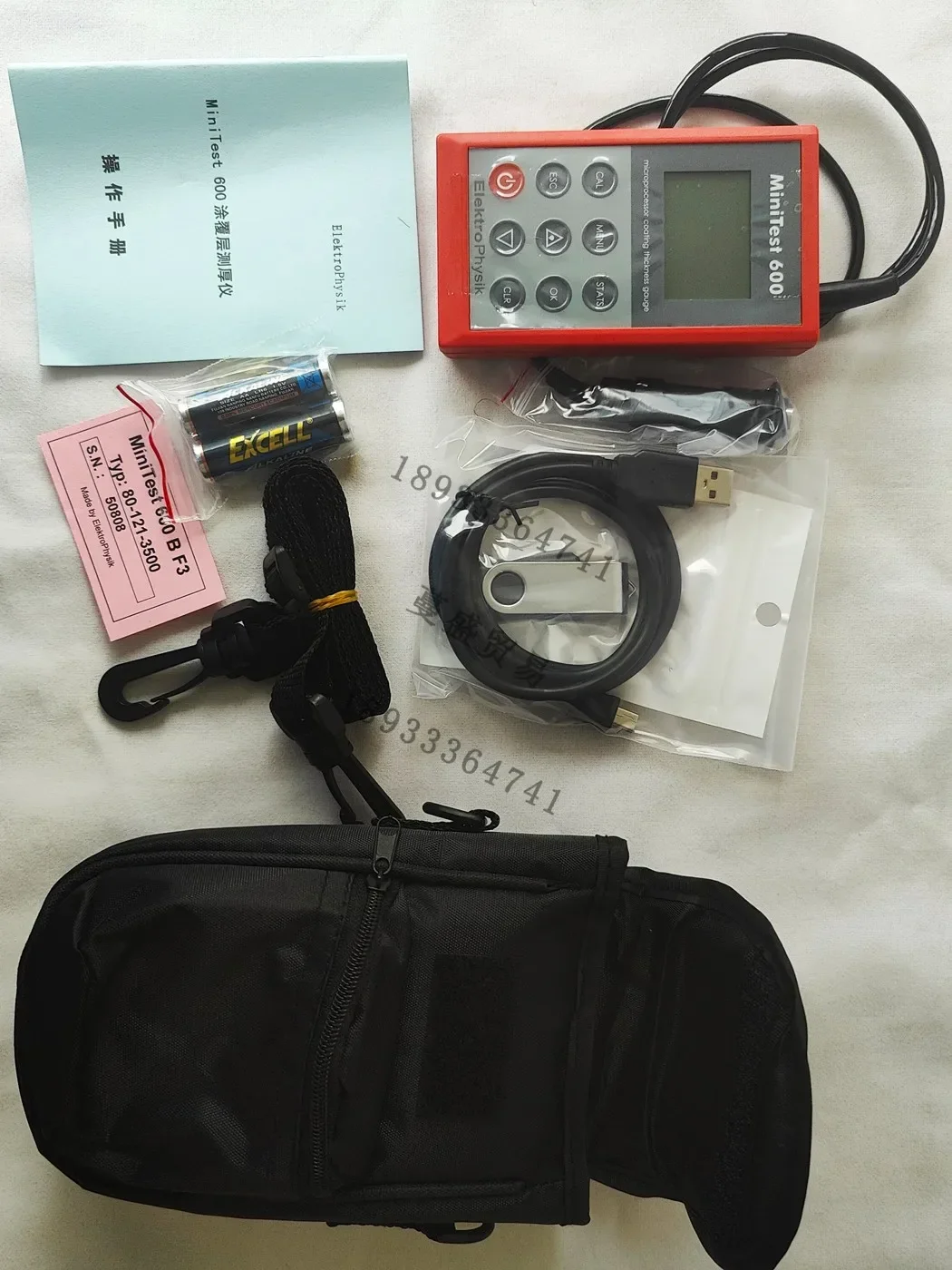 Толщиномер для покрытия датчик толщины пленки модель 600 bf3 600BN2 600BFN2