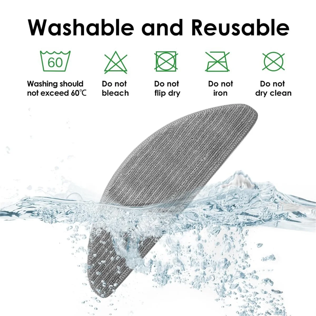 15 шт. подушечки для швабры Combo I5 I5+ J5 J5+ детали робота-пылесоса моющаяся