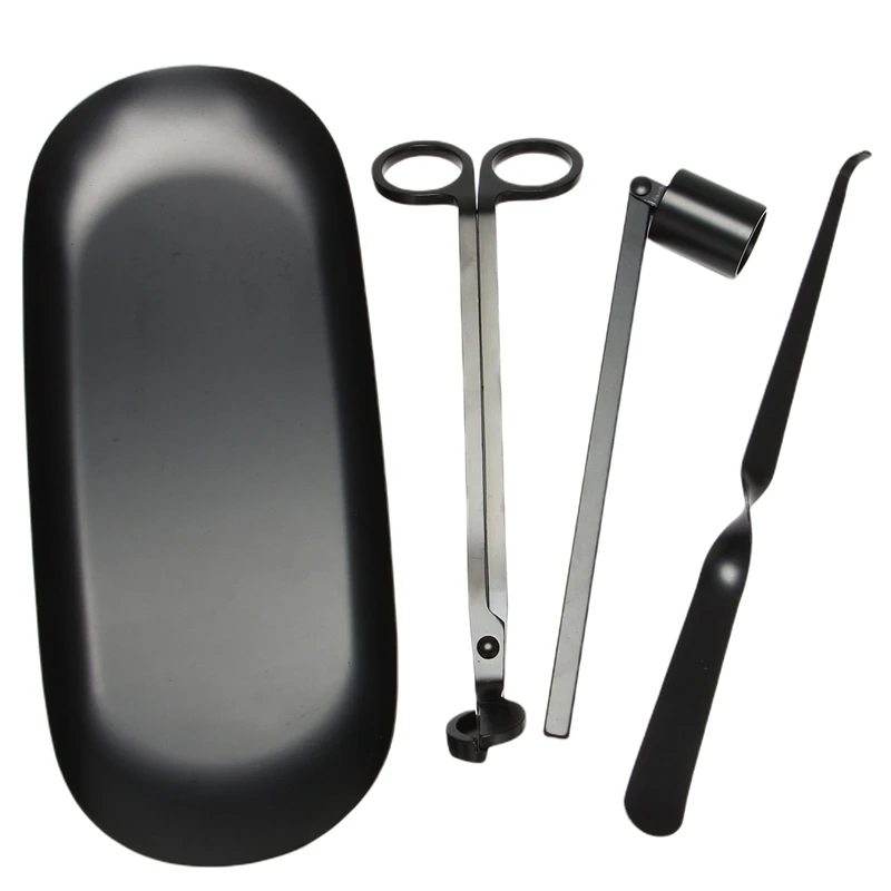 Набор аксессуаров для свечей триммер фитиля свечи ковш лоток хранения 4 упаковки