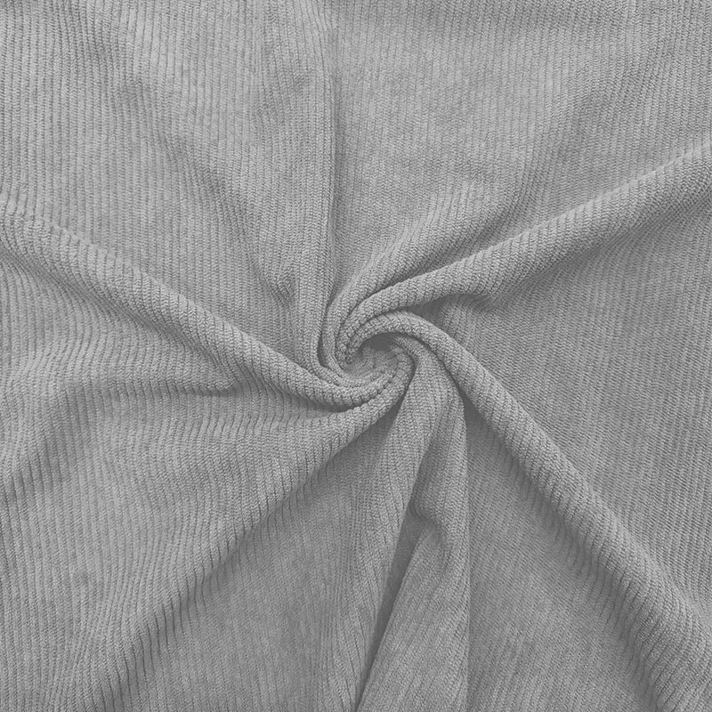 QOSOQ Классическая полосатая рубашка из полиэстера