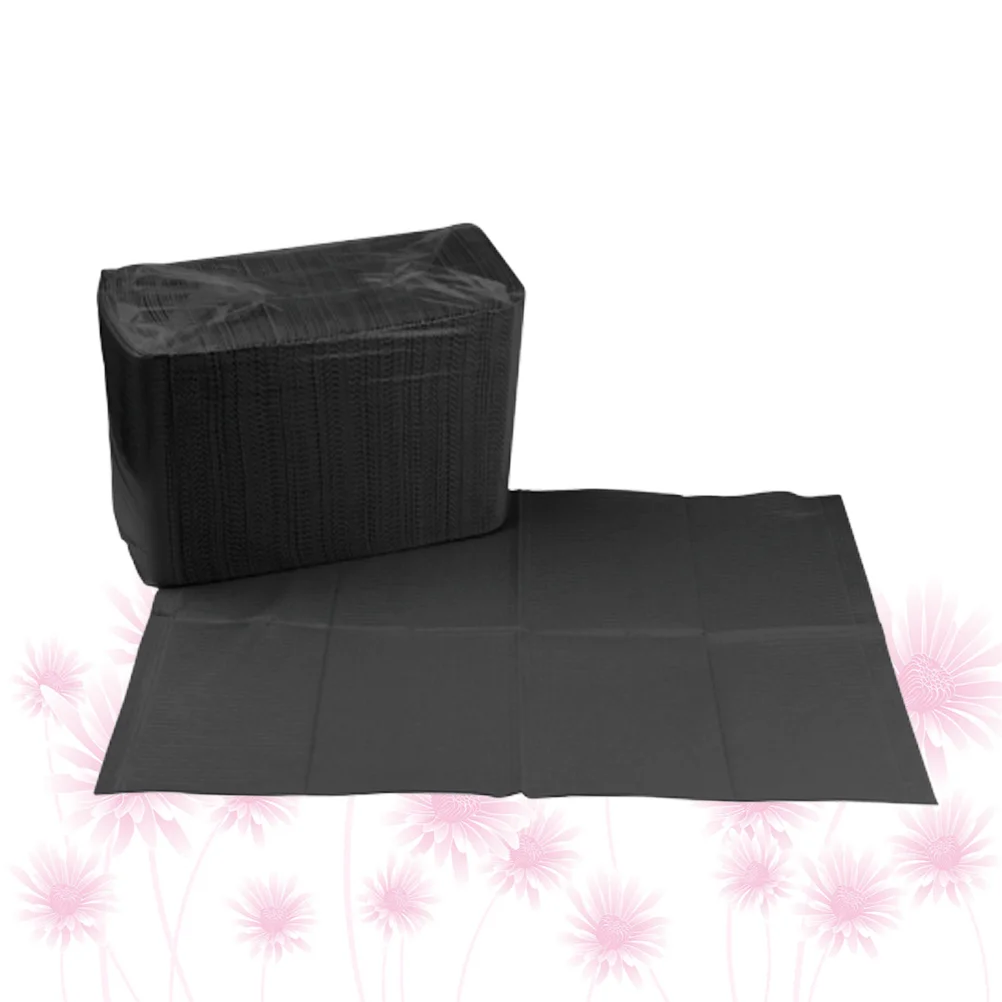 

125Pcs Disposable Table Cloth Waterproof Table Cover Table Cloth Black
