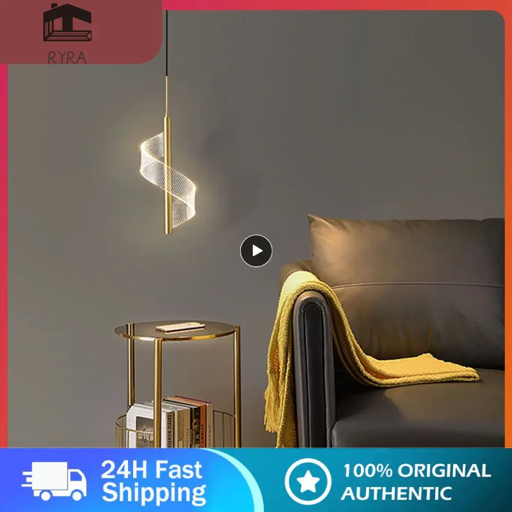 

Gold Led Lights Smooth Stair Light Fashionable Personalise Chandelier Indoor Lighting Unique Minimalist Design Best Seller Black