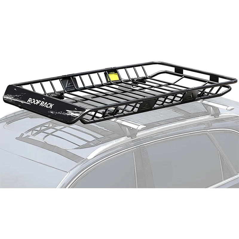 

Hitch Mount Roof Rack Customized Folding Roof Cargo Carrier Basket With Extension