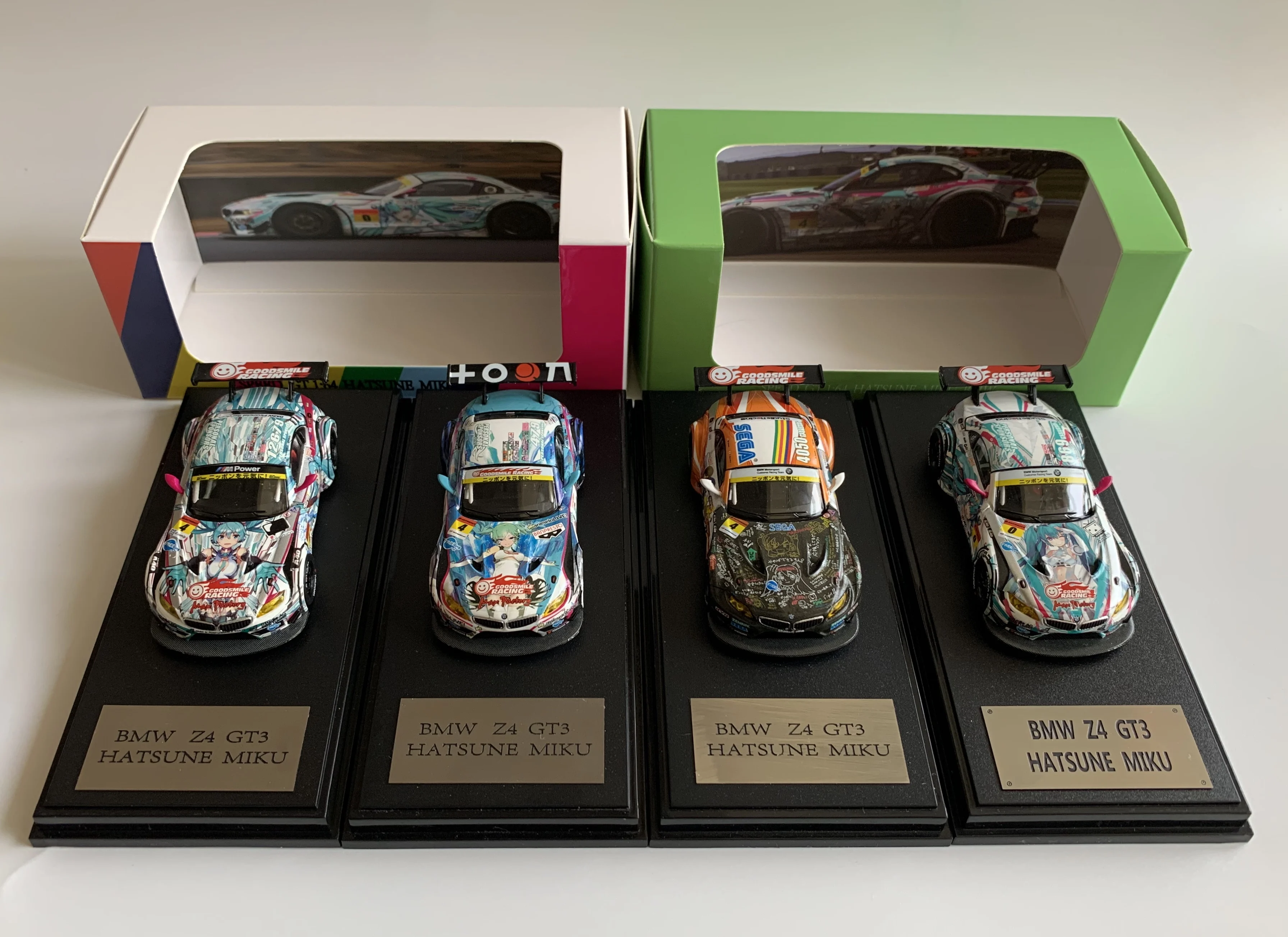 

SPEED GT 1:64 BMW Z4 GT3 Collection of die-cast alloy car decoration model toys