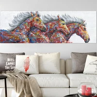 diy 5d diamond painting horses series lovely kit full drill square embroidery mosaic art picture of rhinestones home decor gift