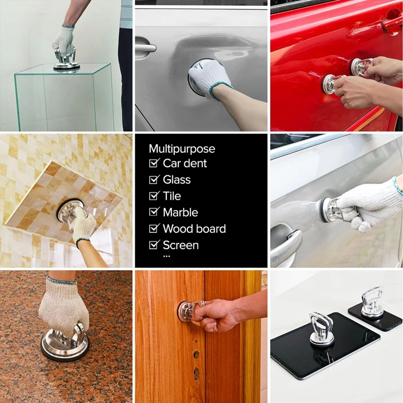 Съемник для вмятин комплект из 3 предметов удаления в автомобиле серебристая