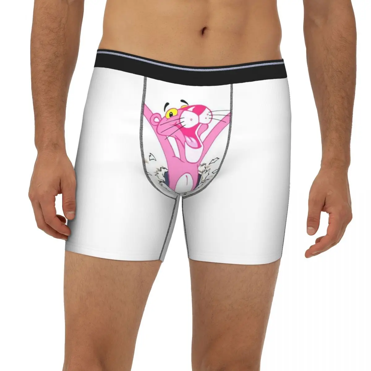 

Pink Panther Underpants Breathbale Panties Male Underwear Boxer Briefs extended underwear