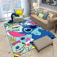 comic stitch pattern carpet for living room home decor anti slip round area rug for bedroom chair matcustomize your picture
