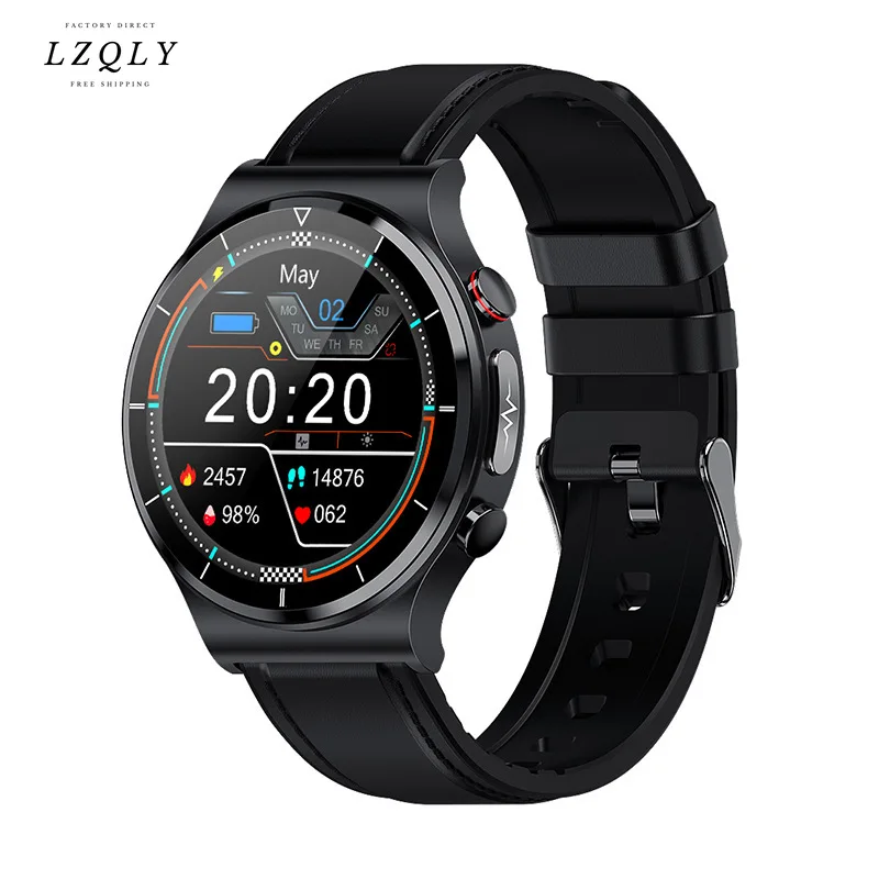 

E88 Ecg+ppg Smart Watch Body Temperature Measure Bracelet Ip68 Waterproof Message Reminder Monitor Fitness Tracker Smartwatch