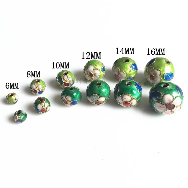 10 шт. большие бусины из перегородчатой филиграни в форме цветка 14 мм сделай сам