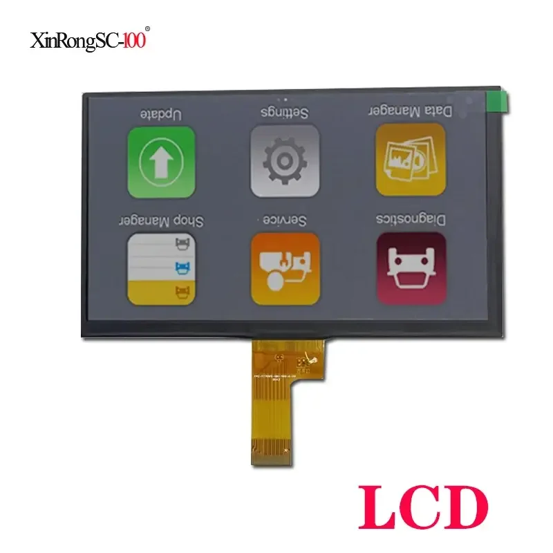 7-дюймовый дисплей для AUTEl MAXIPRO MP808 MP808TS MAXICHECK MX808 MX808TS MAXIDAS DS808 808TS BT Ремонт ЖК-экрана