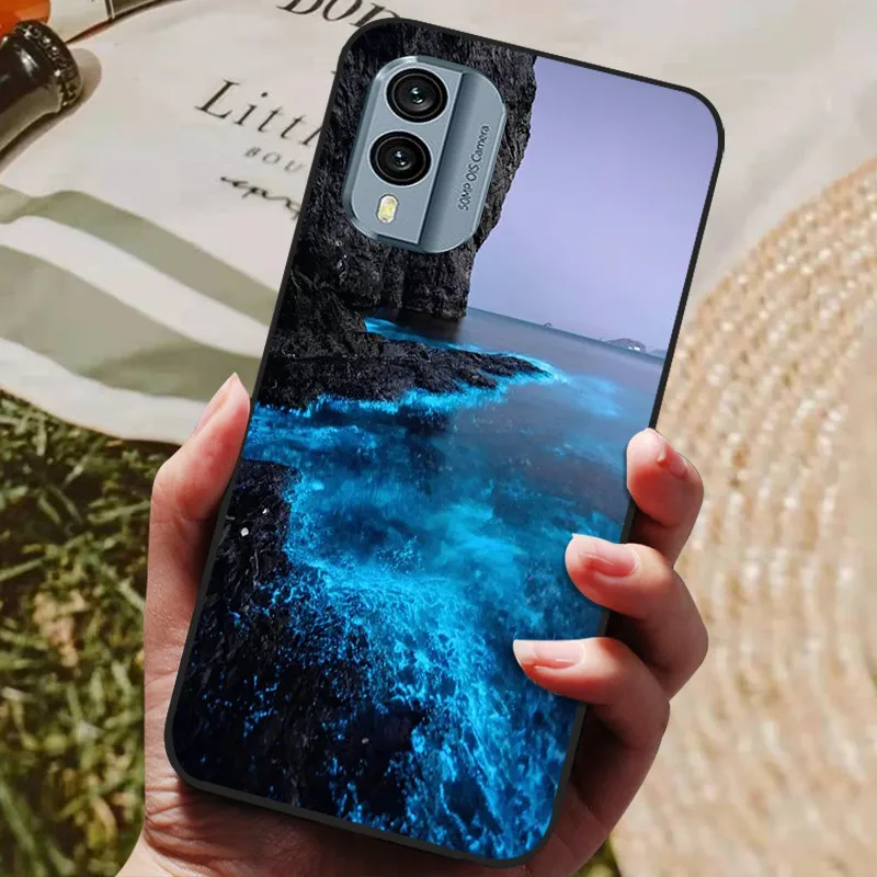 Фото Для Nokia X30 5G чехол волк Лев окрашенный ТПУ силиконовый мягкий чехол для телефона Nokia X30 2022X30 задние Чехлы черный бампер 6,43'' №3