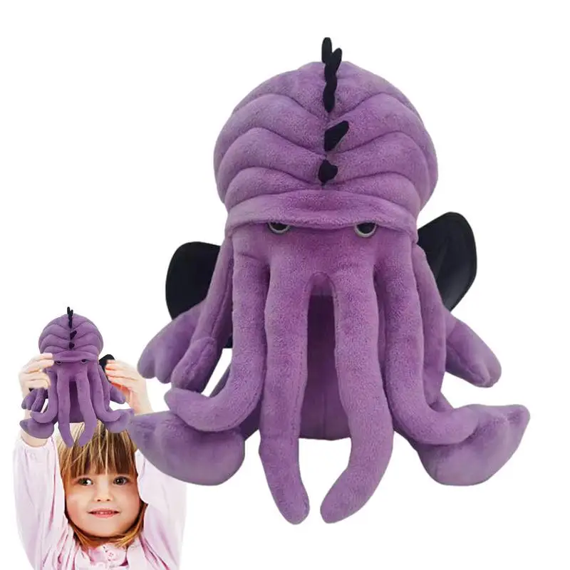 

Realistic Purple Ringed Octopus Squid Plush Toy Soft Animals Stuffed Toys Ocean Dolls Children's Toys Kids Gifts Home Decor