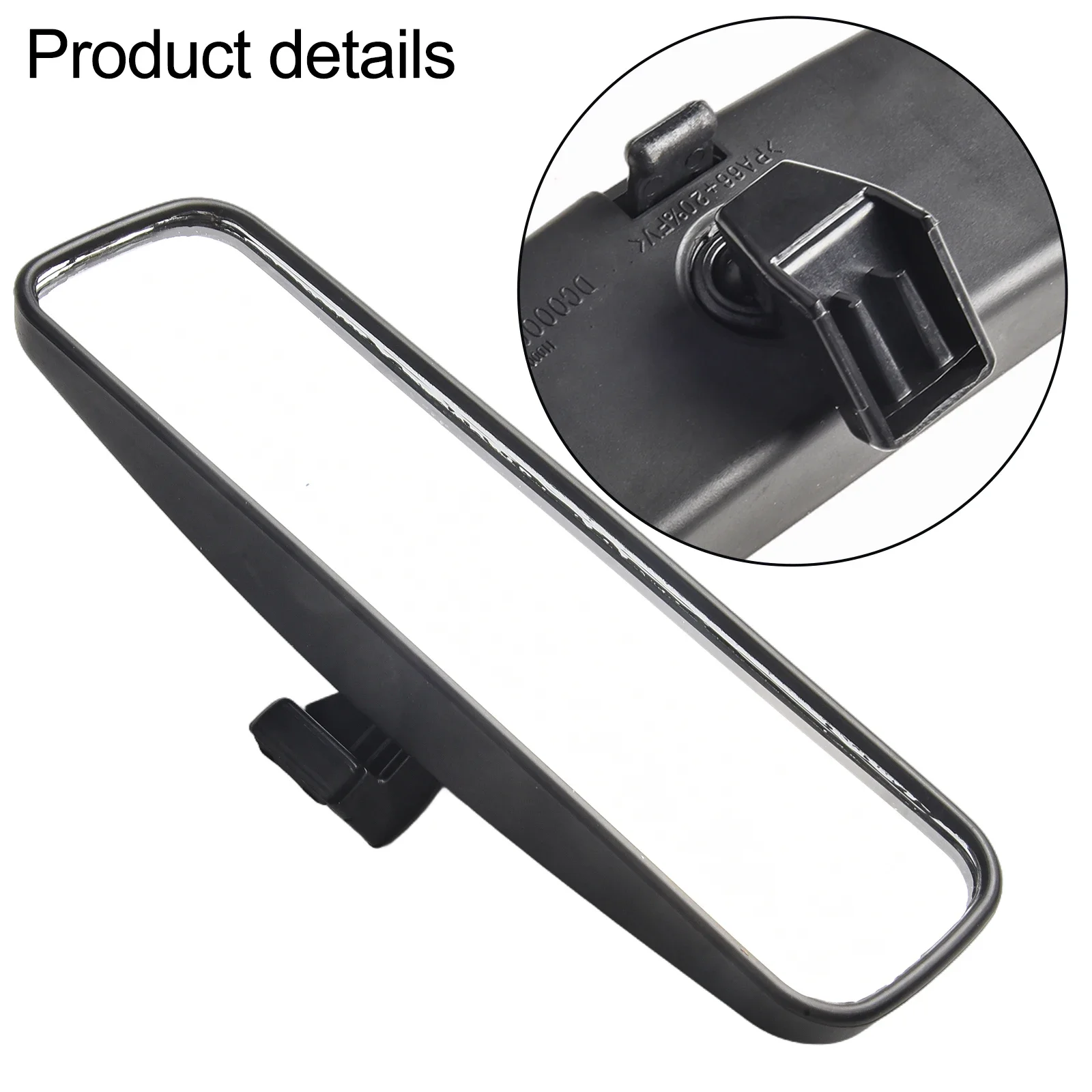 Внутреннее зеркало заднего вида для Nissan Micra NoteE11 2003-2018 1 шт. черные автомобильные