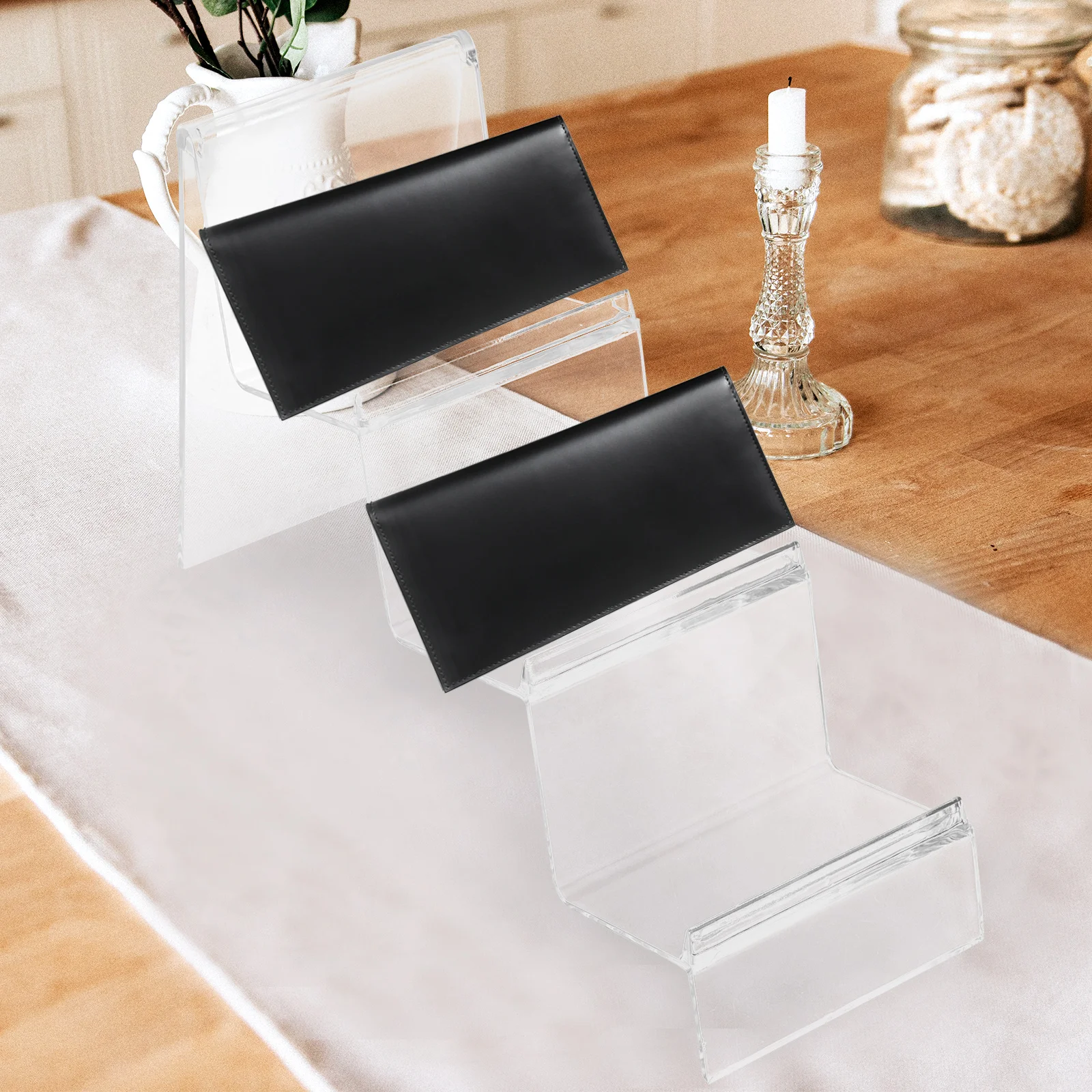 Подставка для дисплея сумки кошелек телефона прозрачная сумка акриловая стойка